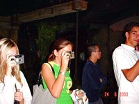 Wen haben sie wohl fotografiert?